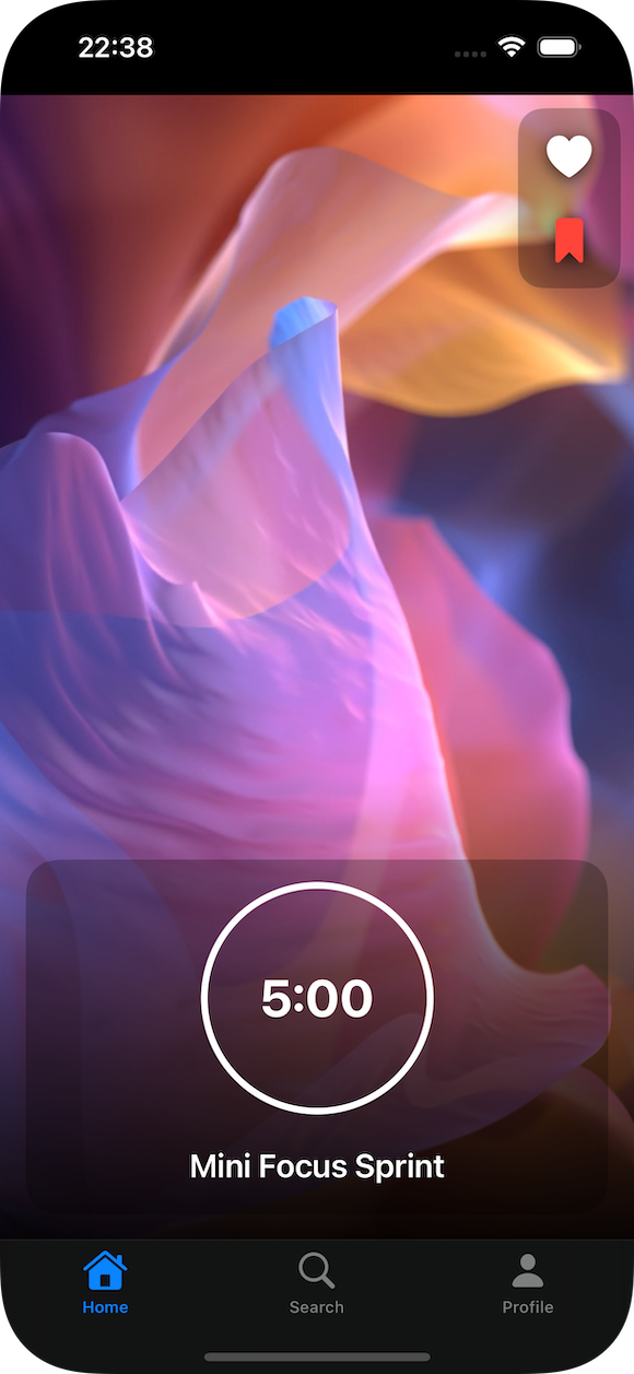 BrainScroll app main feed